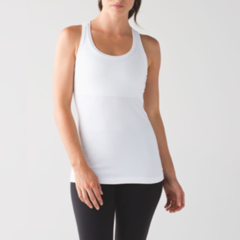 Lululemon Cool Racerback II White NWT